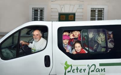 Sostieni il servizio trasporti dei bambini ospiti di Peter Pan