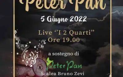 5 giugno al Satyrus di Roma: i “2 Quarti” in concerto per Peter Pan