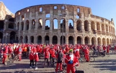 17 dicembre: torna la Pedalata dei Babbo Natale per le Case di Peter Pan