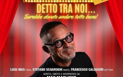 Max Maglione in “Detto tra noi” al Teatro Golden sempre per Peter Pan!