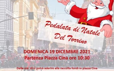 19 dicembre: arriva la Pedalata di Natale al Torrino a sostegno di Peter Pan