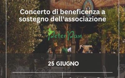 La musica de “I DUE QUARTI” per Peter Pan il 25 giugno