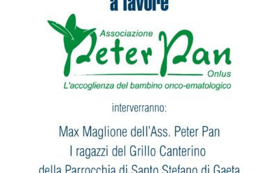 22 giugno: il Club Nautico Gaeta a sostegno di Peter Pan