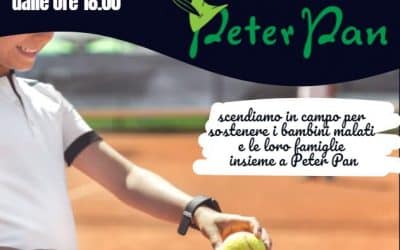 Torneo PL Open di Tennis: arriva la terza edizione a sostegno di Peter Pan