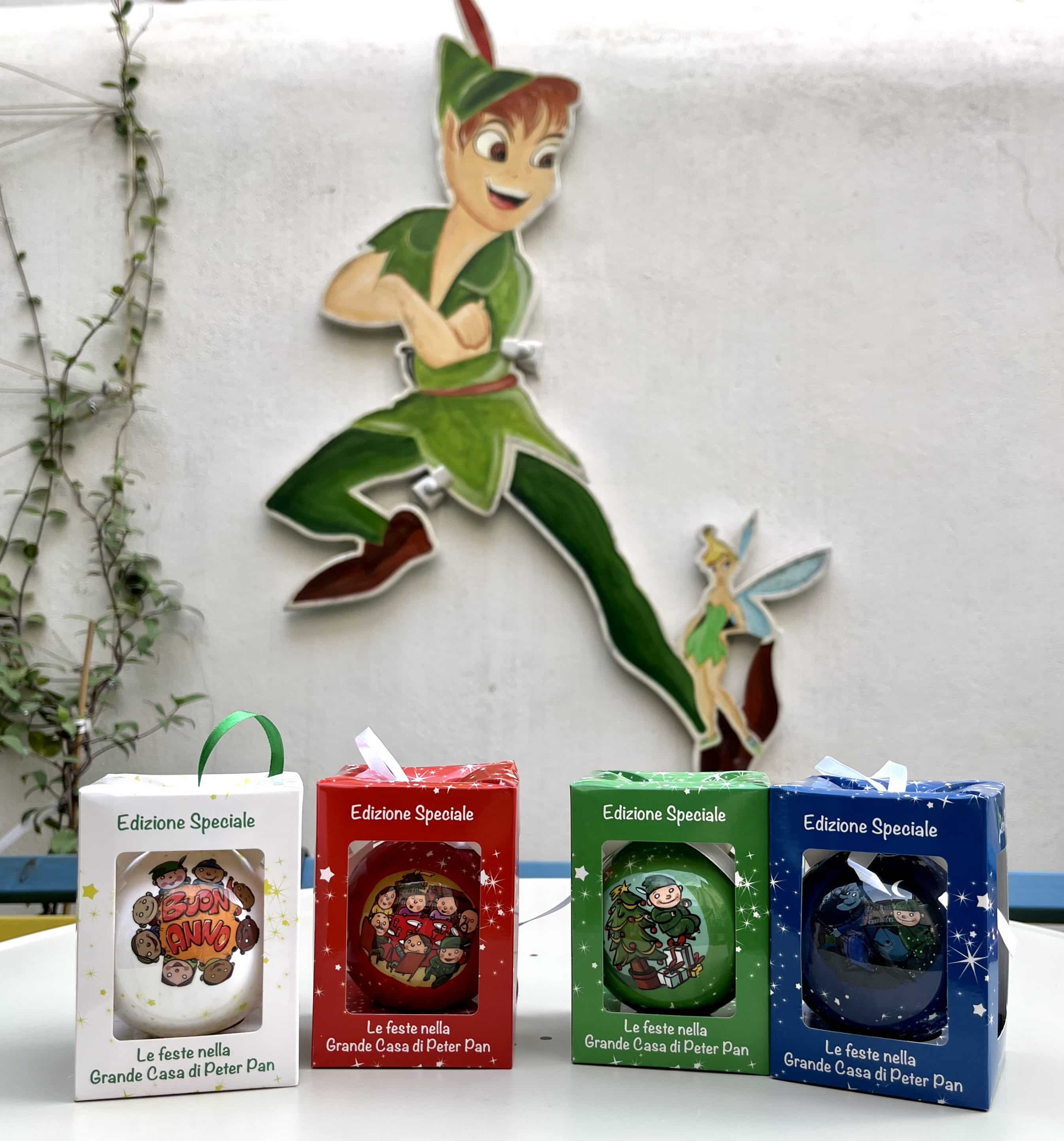 Palline di Natale solidali di Peter Pan: ecco la nuova serie