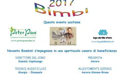 FORZA CANTATE BIMBI 2017