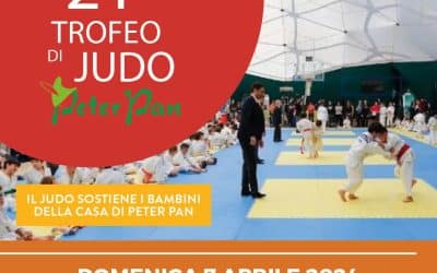 Trofeo di Judo Peter Pan: 21esima edizione a Roma il 7 aprile