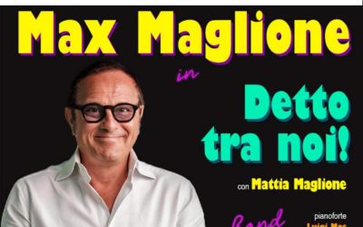 “Detto tra noi”: il 24 febbraio Max Maglione è a Foligno per Peter Pan