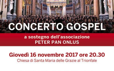 Compleanno Gospel per Peter Pan con il Coro della Diocesi di Roma