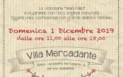 Mercatino di Natale? Torna la Bottega delle Mani Felici di Peter Pan