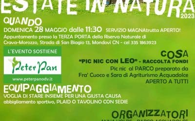 Il 28 maggio a Mondovì, un picnic solidale per Peter Pan