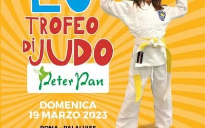 Trofeo di Judo Peter Pan: 20esima edizione a Roma il 19 marzo
