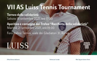 “Luiss Tennis Tournament”: Peter Pan è la charity partner della settima edizione
