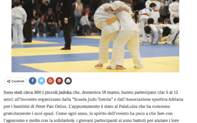 Cancro, 300 piccoli judoka combattono per i loro amici malati