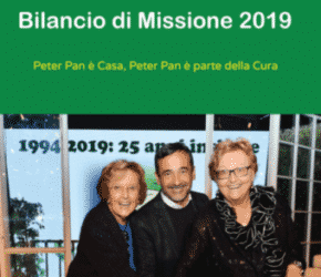 Bilancio di Missione 2019: Peter Pan è Parte della Cura