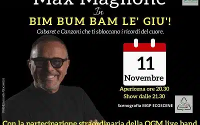 Torna Max Maglione in “Bim Bum Bam Le’ Giù” per Peter Pan