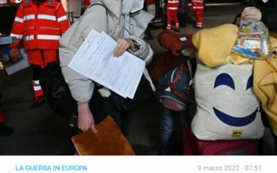 Ucraini a Roma: sul Corriere della Sera l’accoglienza a Peter Pan di Denys