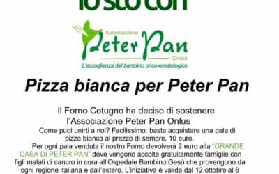 Antico Forno Cotugno: la pizza solidale per Peter Pan