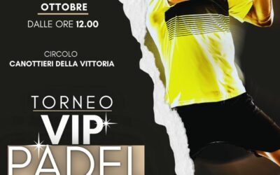 23 ottobre: arriva il Torneo VIP Padel a sostegno di Peter Pan