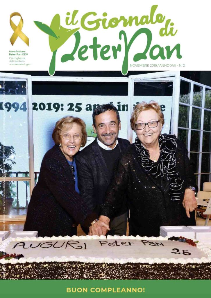 Numero di Dicembre 2019 del Giornale di Peter Pan