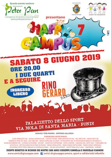 happy campus evento per peter pan 8 giugno 2019