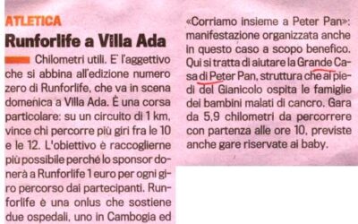 La Gazzetta dello Sport: insieme per Peter Pan