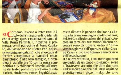 Maratona di Peter Pan: Avvenire – Roma7 – 25 settembre 2011