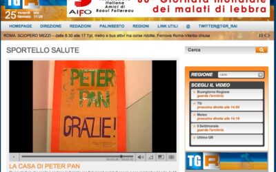 il servizio a cura di SPORTELLOSALUTE dal 5 gennaio ancora in pole position nell’home page della testata. Grazie di cuore a Paola Aristodemo e al coordinamento della TgR!