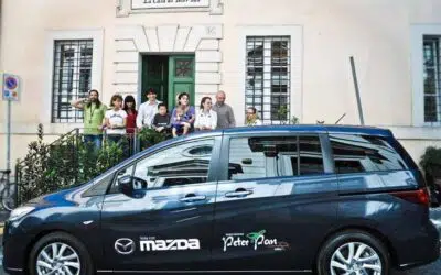 Una Mazda5 per aiutare  l’Associazione Peter Pan
