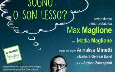 Sogno o son Lesso? Nuovo spettacolo e nuova stagione per Max Maglione al Teatro Golden