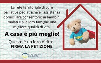 Una petizione a sostegno delle cure palliative pediatriche