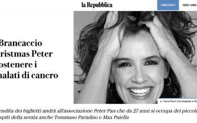 Il “Merry Christmas Peter Pan” su La Repubblica